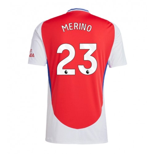 Pánský Fotbalový dres Arsenal Mikel Merino #23 2024-25 Domácí Krátký Rukáv